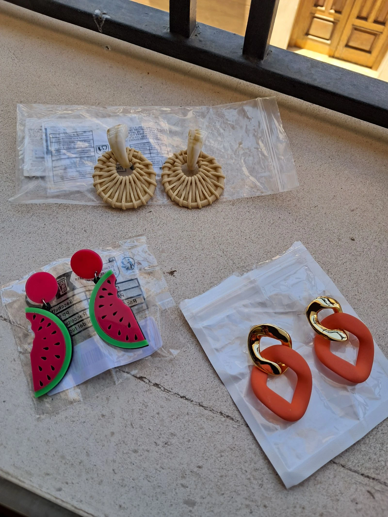 Lote de pendientes 